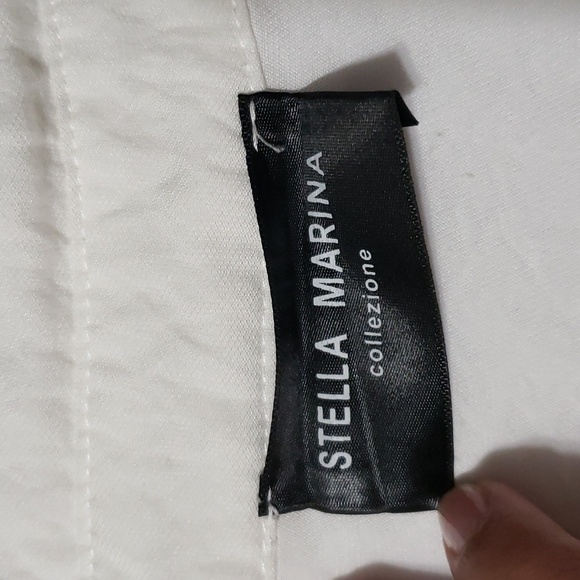 Stella Marina Long Relaxed Button-Front Shirt - Picture 4 of 10